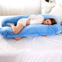 Load image into Gallery viewer, 116x65cm Pregnant pillow for pregnant women cushion for pregnant cushions of pregnancy maternity support breastfeeding for sleep