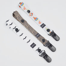 Load image into Gallery viewer, Baby Teether Pacifier Clip Chain Polyester Clip Pacifier Holder Braided Clip Nipple Holder Soother Chain For Infant Baby Feeding
