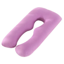 Load image into Gallery viewer, Pregnancy pillow Support Pillow For Pregnant Women Body Cotton Pillowcase U Shape Maternity Pillows Pregnancy Side Sleepers
