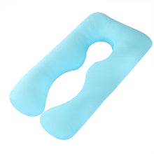 Load image into Gallery viewer, Pregnancy pillow Support Pillow For Pregnant Women Body Cotton Pillowcase U Shape Maternity Pillows Pregnancy Side Sleepers
