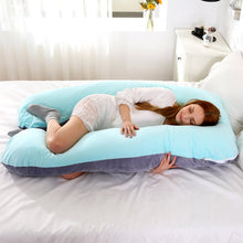 Load image into Gallery viewer, 116x65cm Pregnant pillow for pregnant women cushion for pregnant cushions of pregnancy maternity support breastfeeding for sleep
