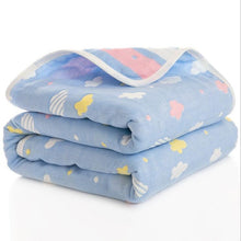 Load image into Gallery viewer, Spring And Summer baby Quilt 2019 New Double Printed Cool Washable Single Air-conditioned Quilt 110*110cm 100% cotton
