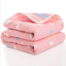 Load image into Gallery viewer, Spring And Summer baby Quilt 2019 New Double Printed Cool Washable Single Air-conditioned Quilt 110*110cm 100% cotton
