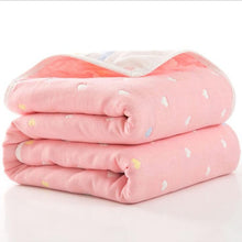 Load image into Gallery viewer, Spring And Summer baby Quilt 2019 New Double Printed Cool Washable Single Air-conditioned Quilt 110*110cm 100% cotton
