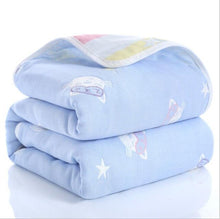 Load image into Gallery viewer, Spring And Summer baby Quilt 2019 New Double Printed Cool Washable Single Air-conditioned Quilt 110*110cm 100% cotton
