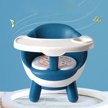 Load image into Gallery viewer, Kids Dining Chair With Plate Baby Eating Table Baby Chair Dining Table Back Call Called Chair Baby Plastic Stool
